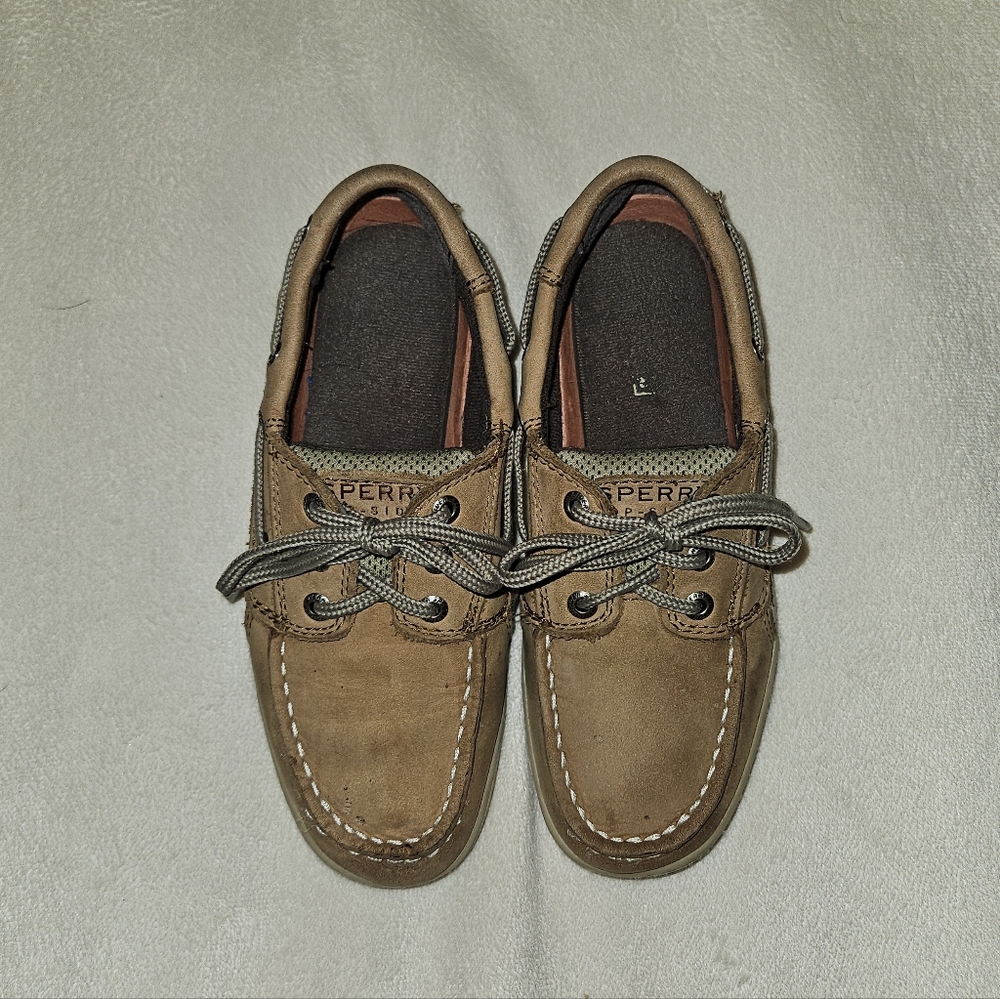 Sperry Unisex-child Lanyard shoes, size 2